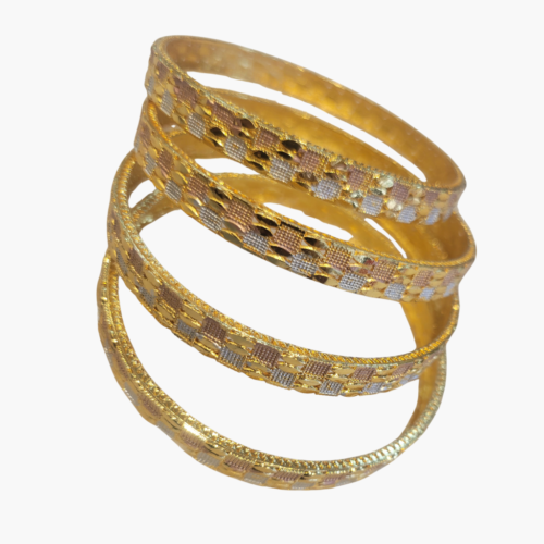 Gold Bangle Set