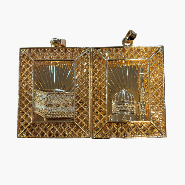 Untitled design - 2026-07-13T121147.074 Kaaba & Madina Gold Pendant