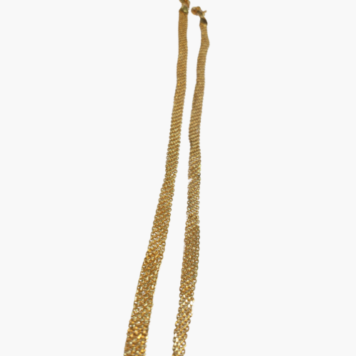 Premium Flat Curb Gold Chain